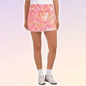 NWT TOMMY BAHAMA Tropical Print UPF 50 Pull On Golf Skort Size XL